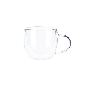 Ceasca espresso din sticla dubla TERMO, 100 ml