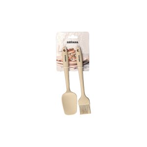 Set spatula si pensula BISQUE