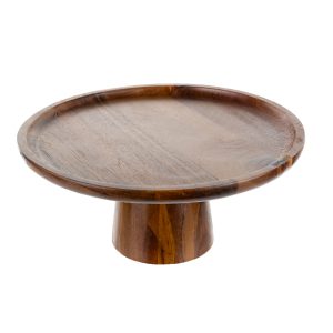 Platou rotund cu picior CAJU, DIA25*11cm