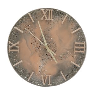 Ceas fosforescent artizanal CREFAM WORKS, 27,5 cm