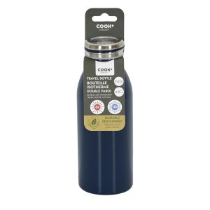 Sticla termo TWINA, 450 ml, albastru