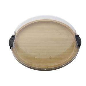Platou rotund pentru aperitive cu capac BUILD-A-BOARD, 35 cm