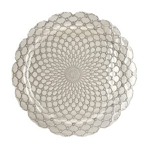 Platou PAVLINA, 33 cm, sticla