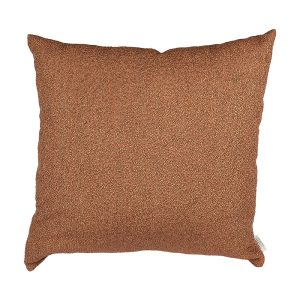 Perna decor PLUSH 45x45 cm, terra, fermoar