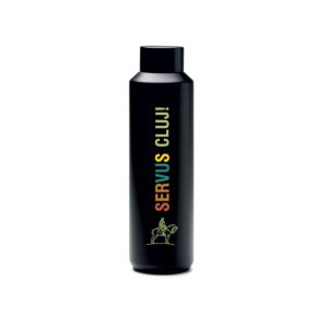 Termos SERVUS CLUJ, 600 ml, otel inoxidabil, negru