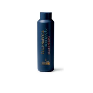Termos PIATA UNIRII, 600 ml, otel inoxidabil, albastru inchis