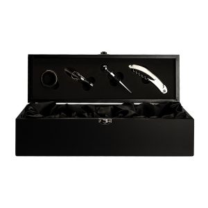 Cutie cadou pentru vin cu 4 accesorii vin DELUXE